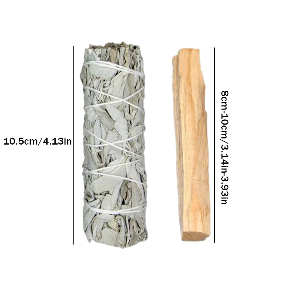 Incense White Sage Bundle Smudge Sticks Home Purification Pure Leaf Purification Meditation Energy Cleansing Bundles