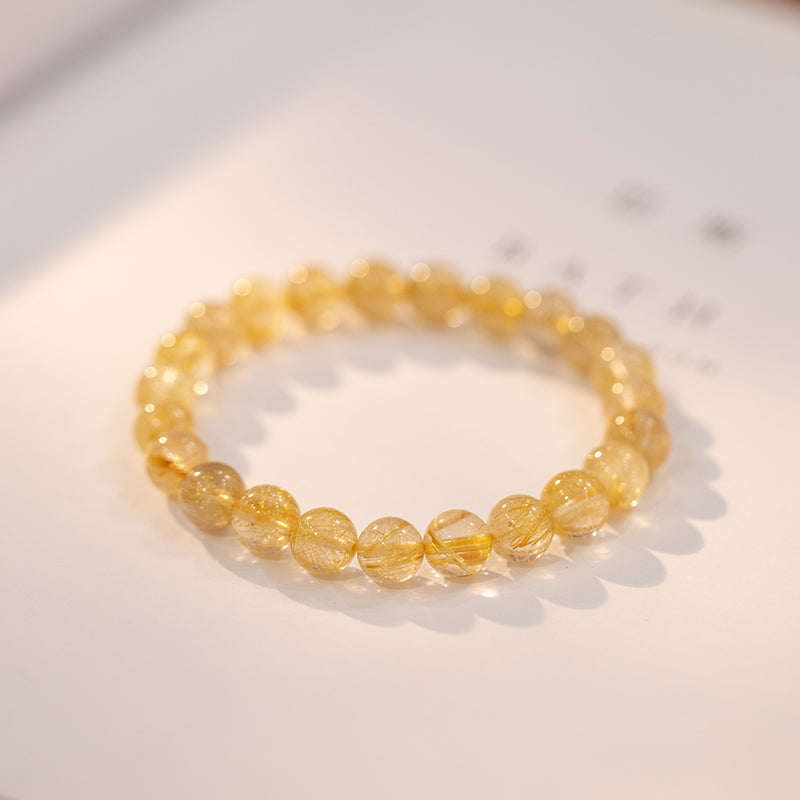 Citrine Wealth Energy Bracelet