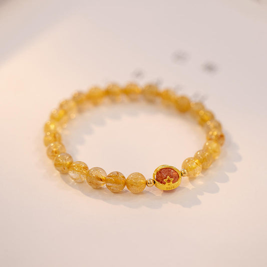 Citrine Wealth Energy Bracelet